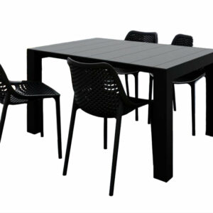 Outdoor Air Extendable 5-Piece Dining Set