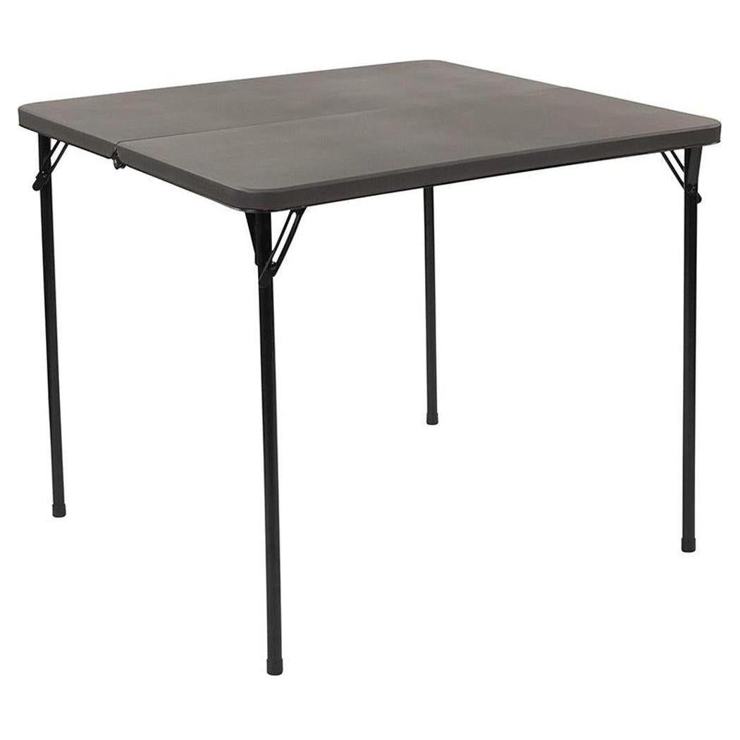 Folding square table ARVED 86 cm with handle
