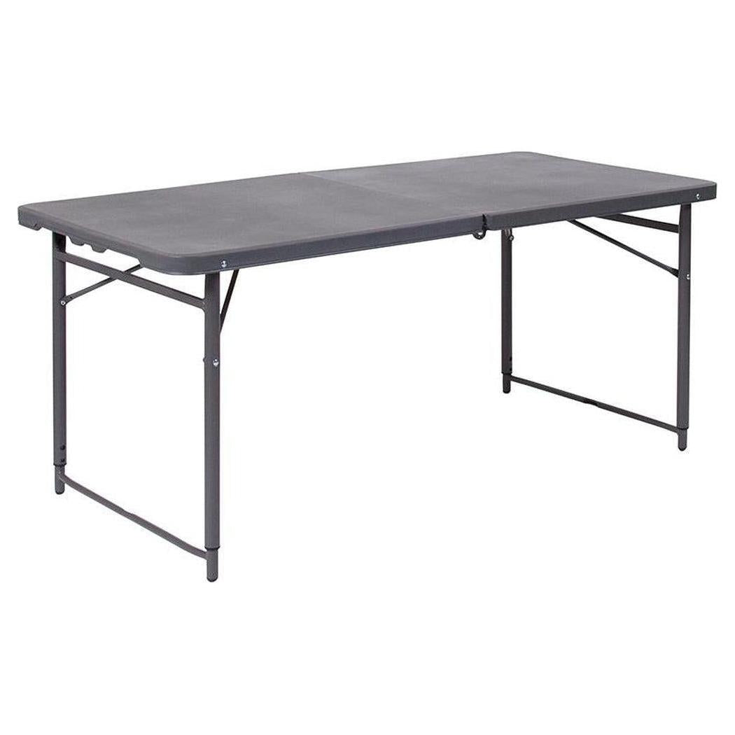 Folding Adjustable Table 122 cm with Handle