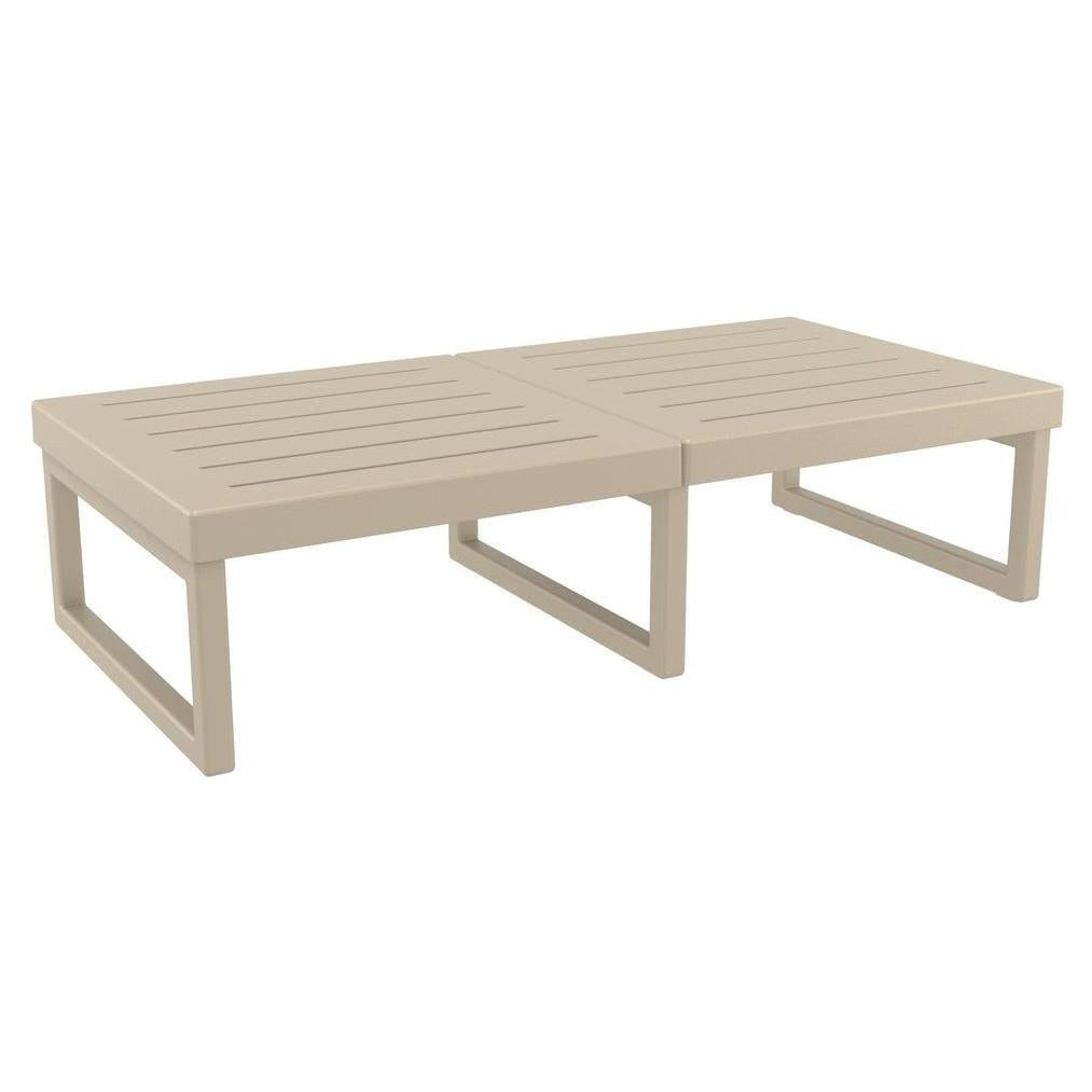 Table lounge rectangulaire extérieure YONA