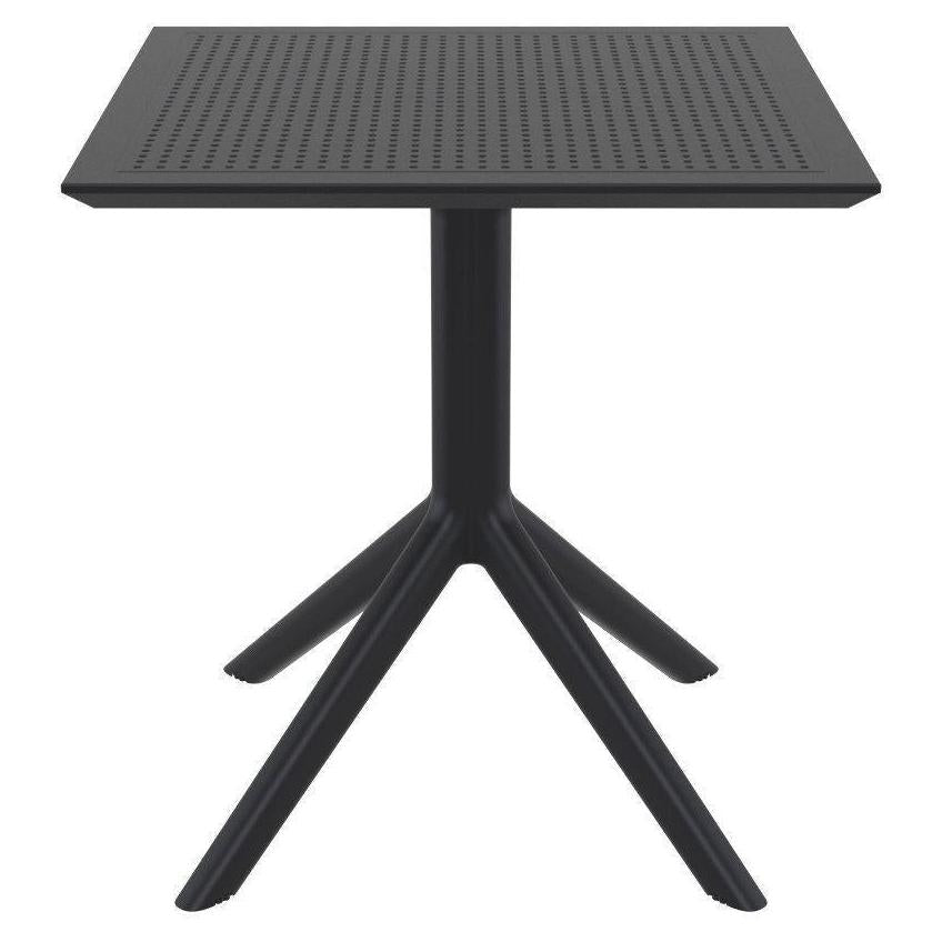 Outdoor Sky square table 69 cm dining height