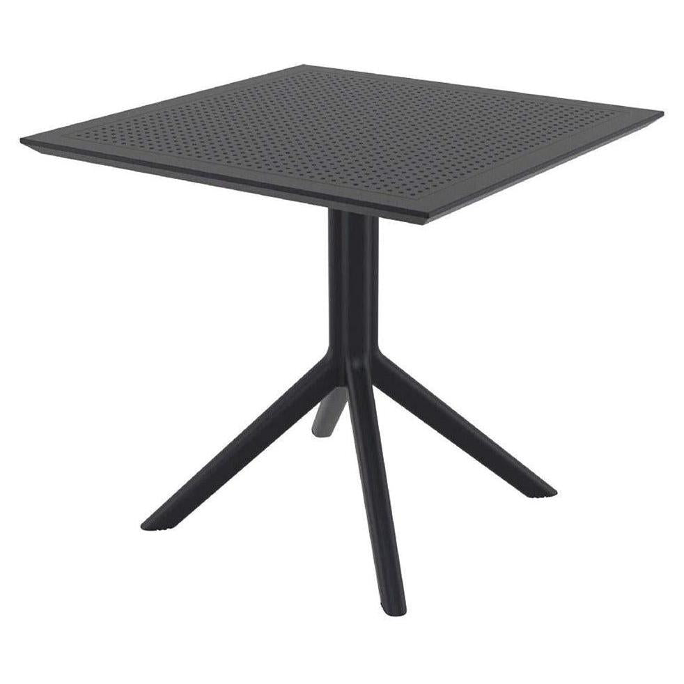 Outdoor Sky square table 79 cm dining height