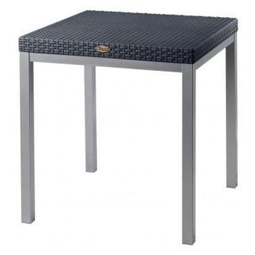 Outdoor dining table CURT modern rattan effect