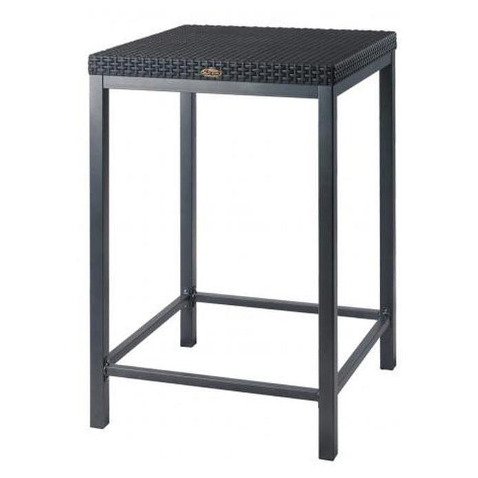 Outdoor bar table CURT modern rattan effect