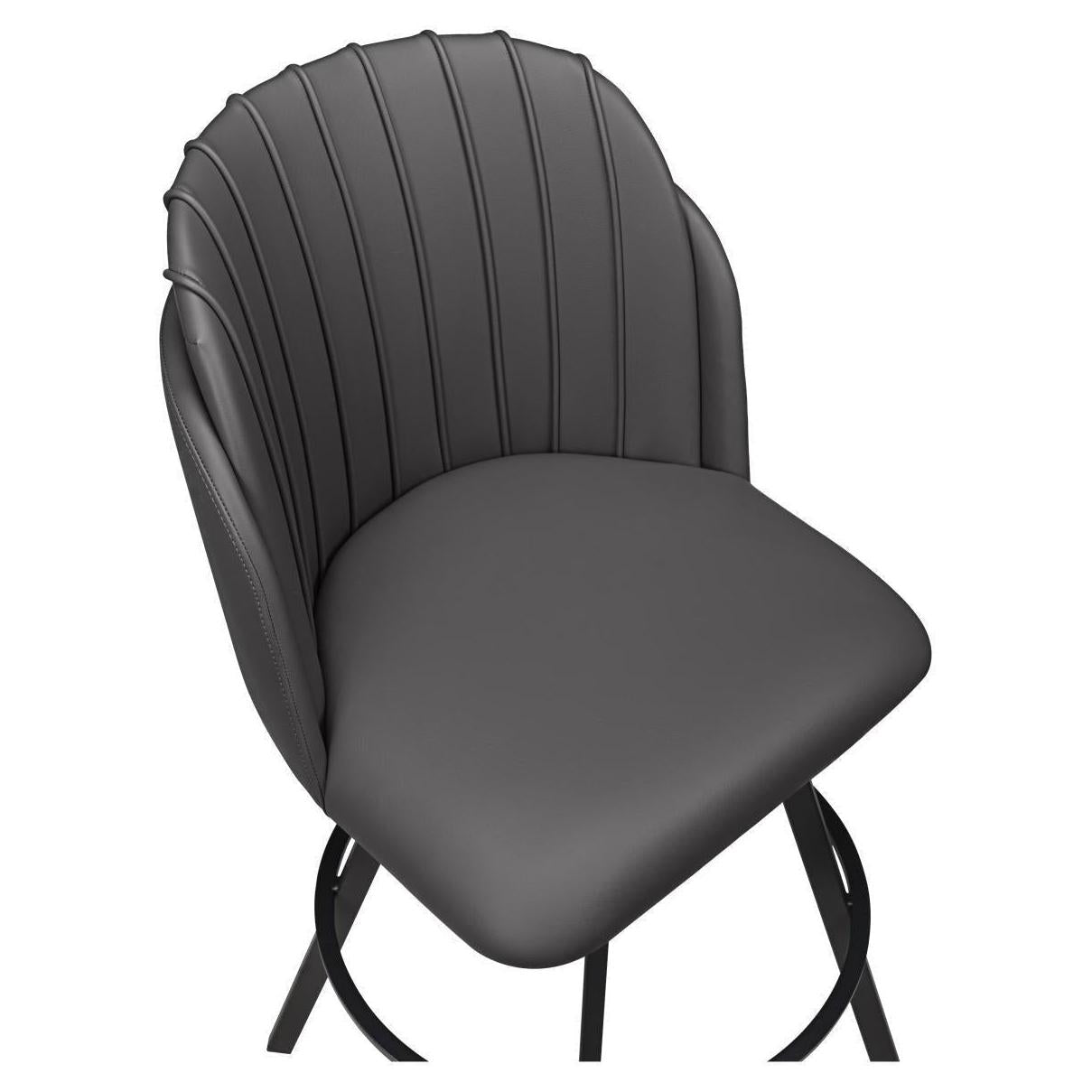 Swivel premium bar stool CELESTINA with circular base