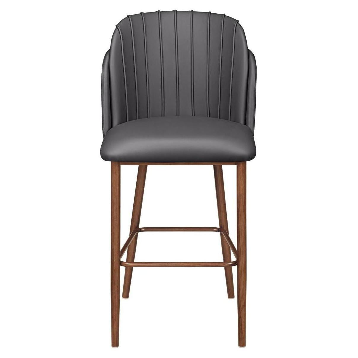 Bar stool premium CELESTINA with bucket seat