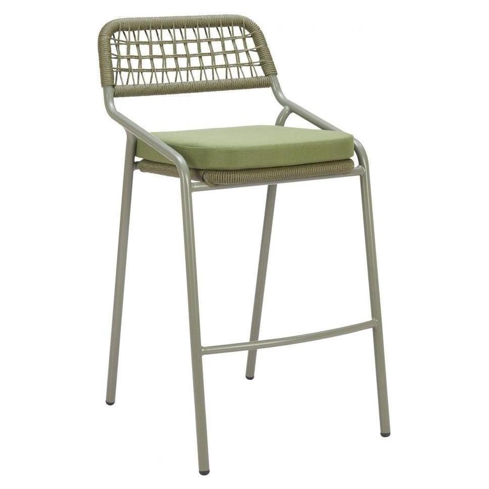 Taburete de bar exterior acolchado CANAVERAL