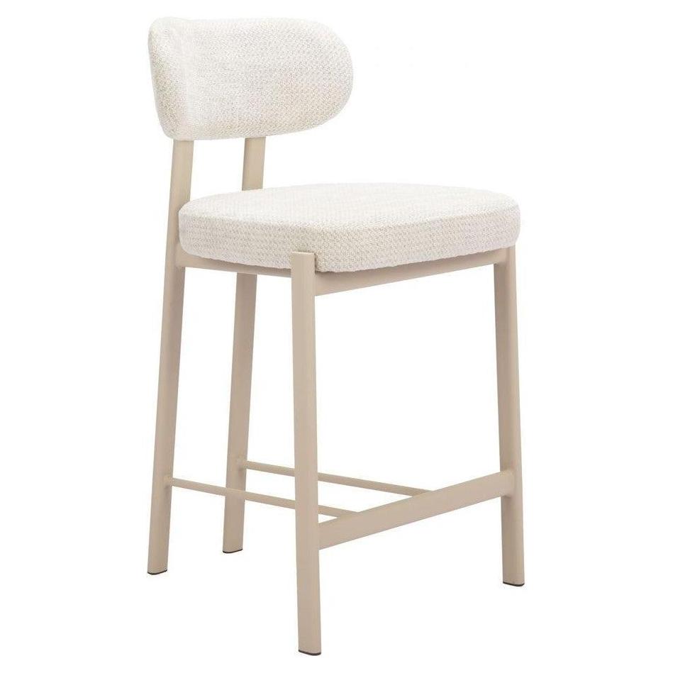 Tabouret de comptoir SEBASTIAN rembourré