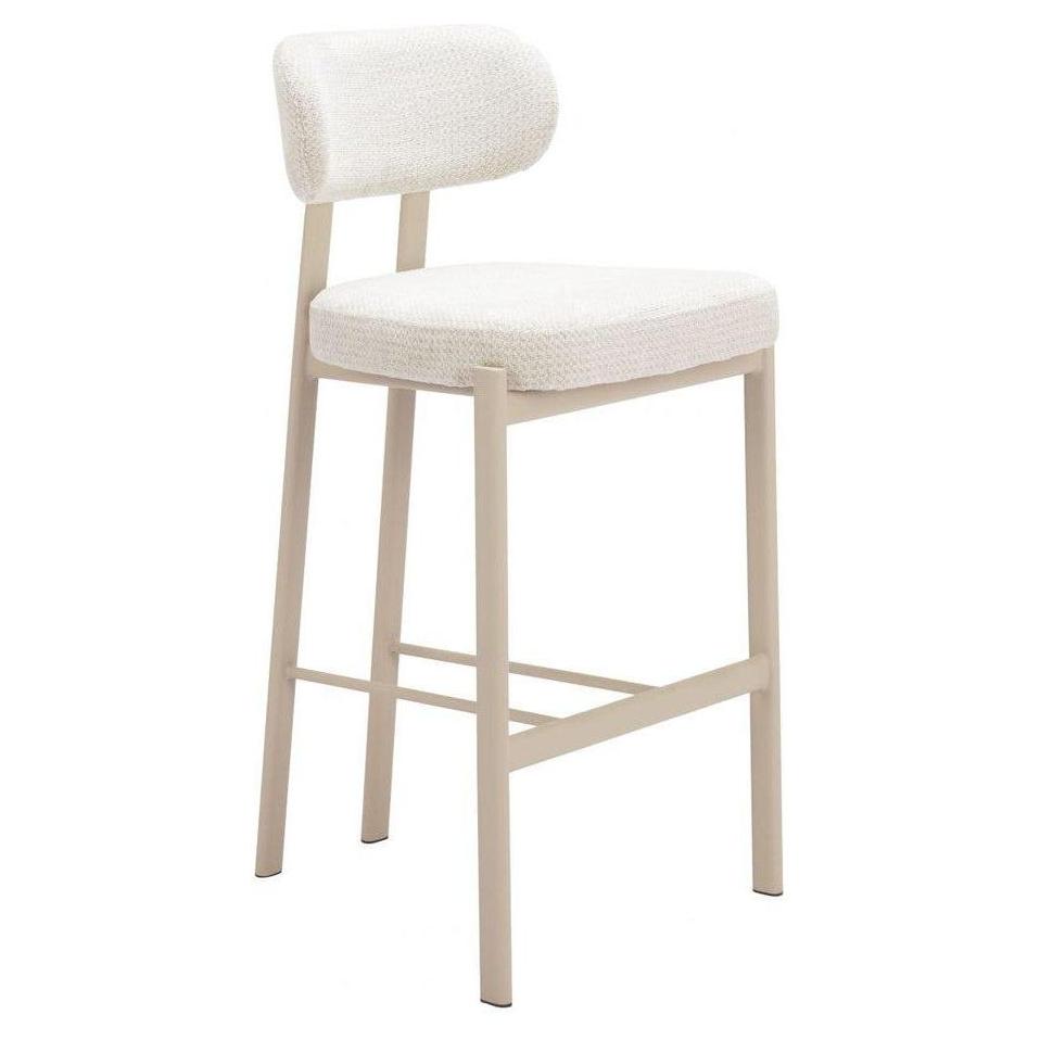 Bar stool SEBASTIAN padded
