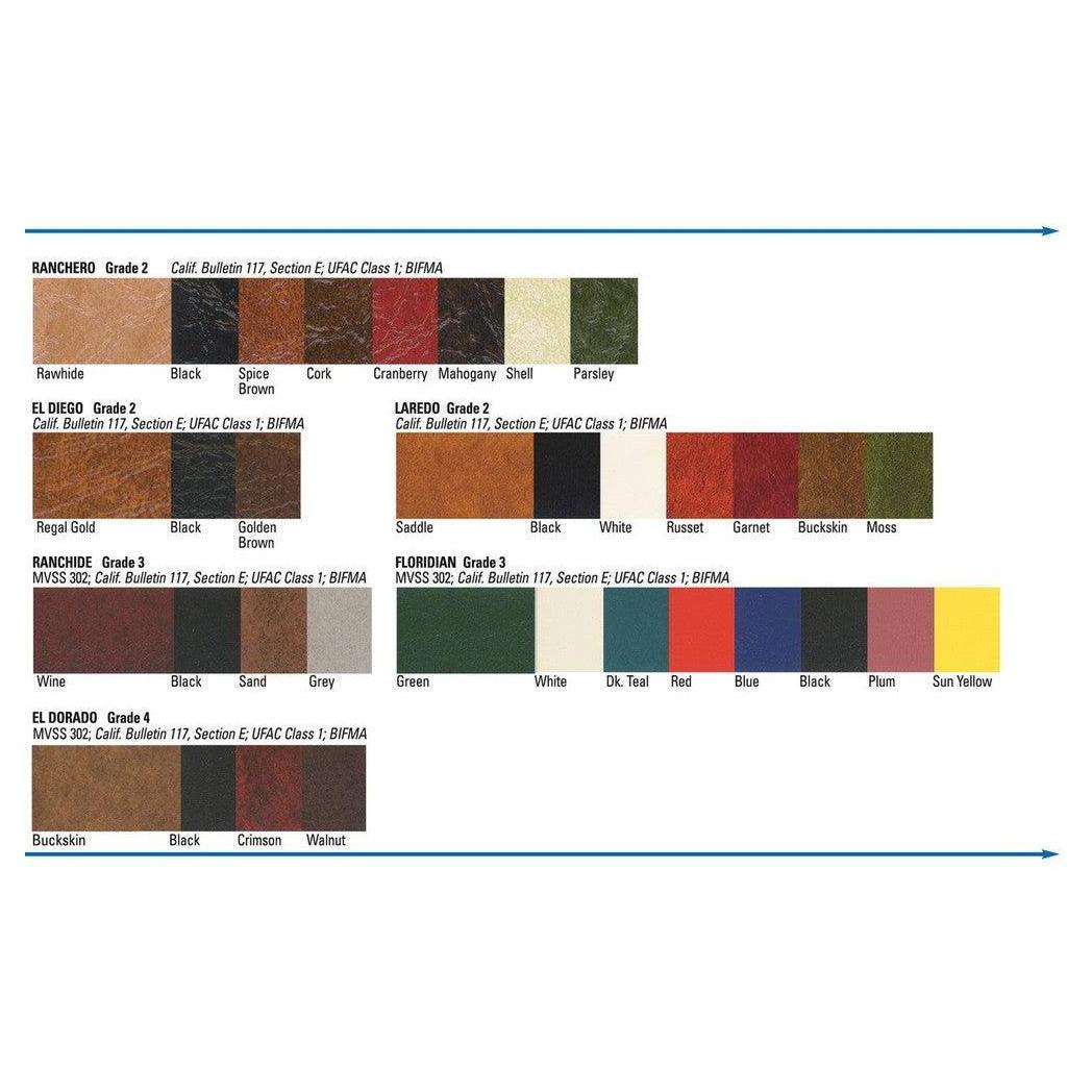 Bar stool 2438FUS in wood with fully padded seat