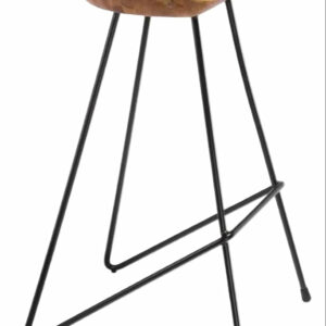 Tabourets KURTIS filaires hauteur comptoir et bar