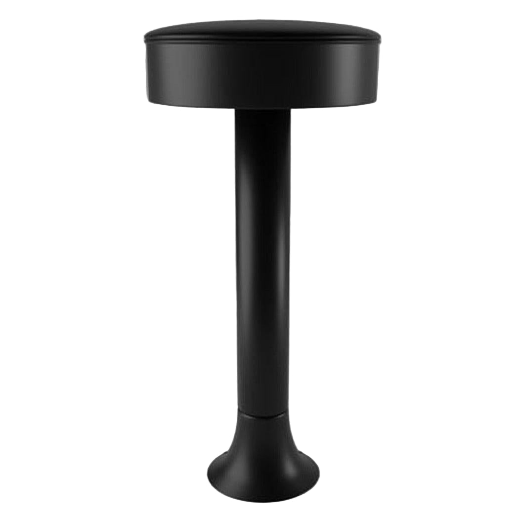 Bar stool classic matte black bolted