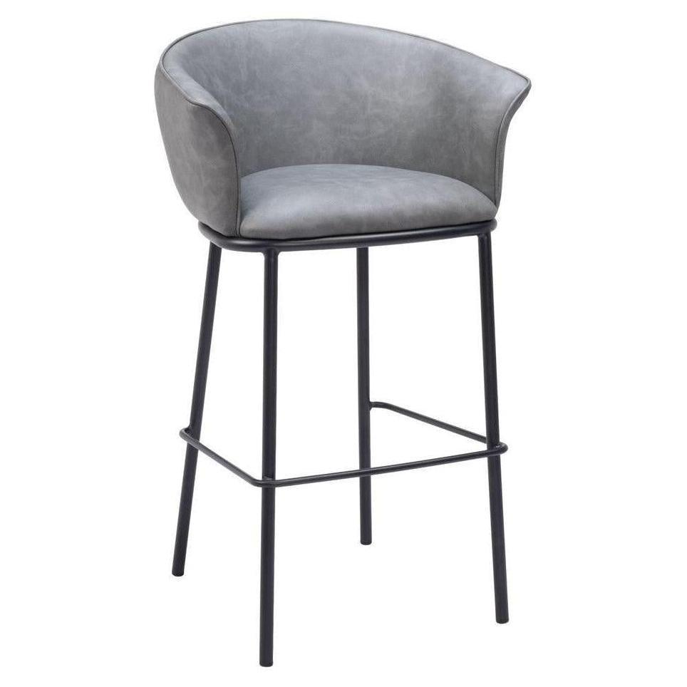 Bar stool GERSON upholstered