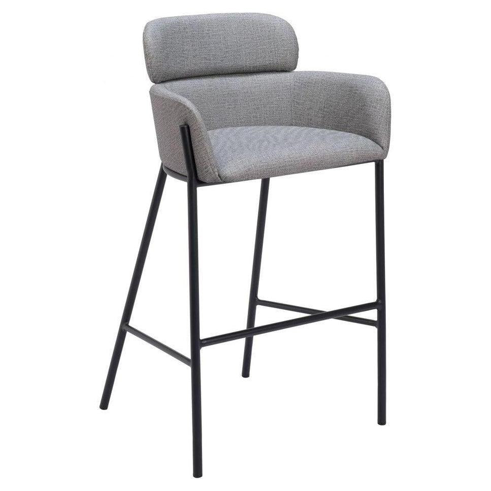 Bar stool DORIA padded
