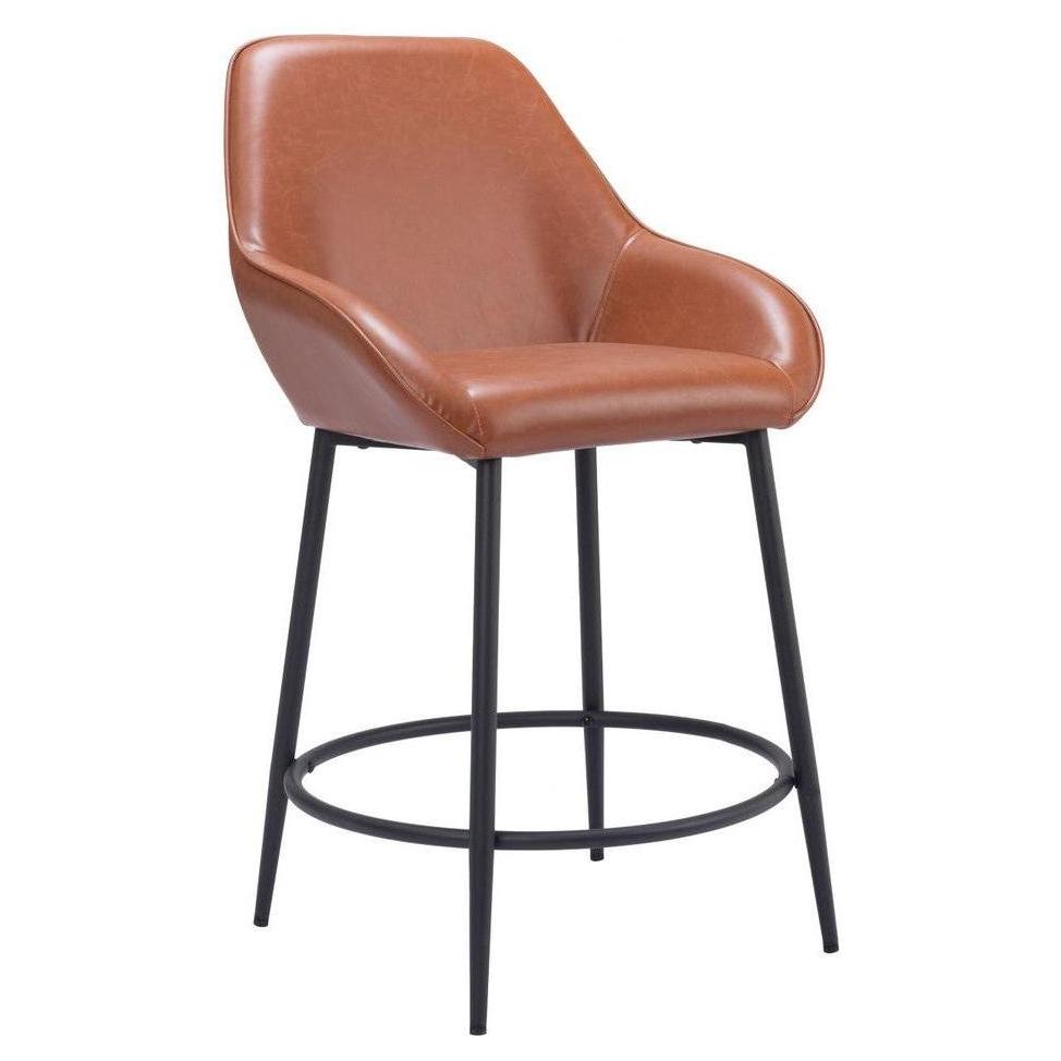 Tabouret de comptoir VILA rembourré