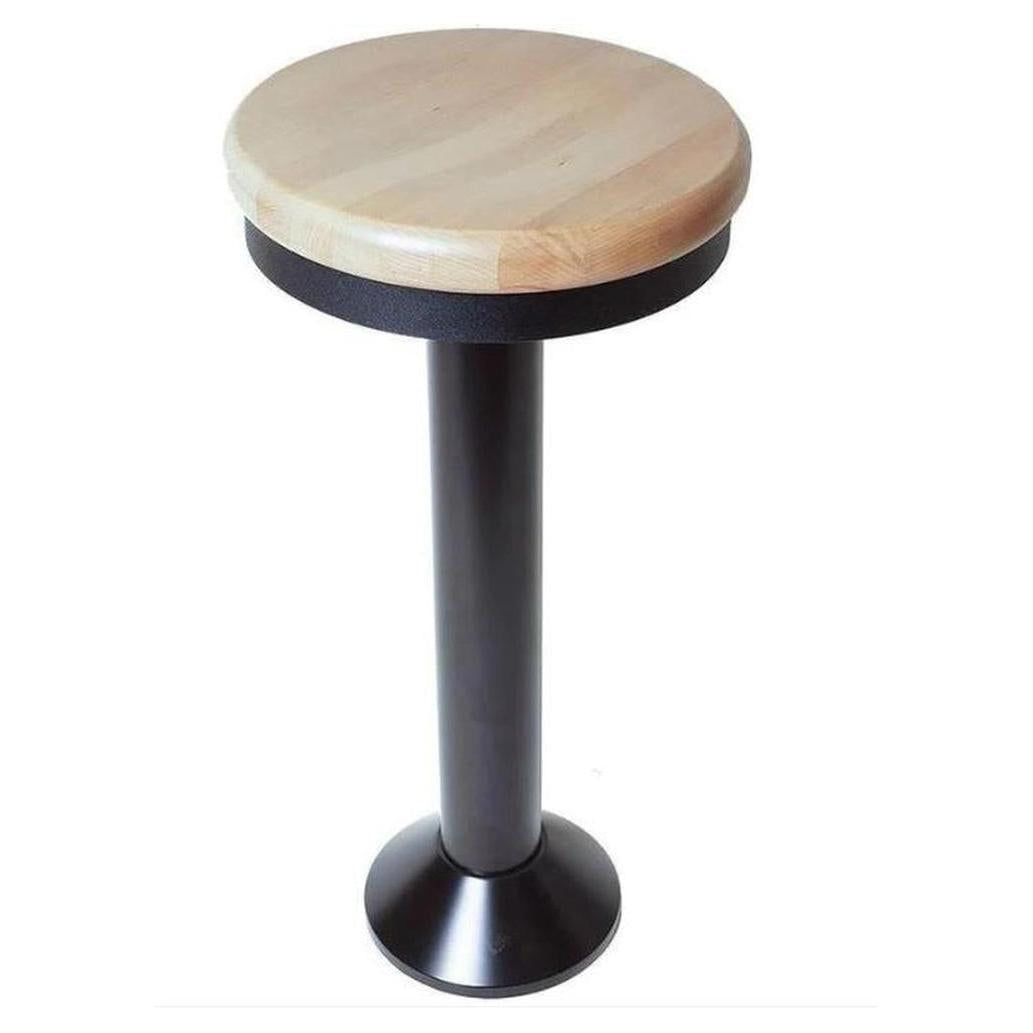 Tabourets de comptoir fixés au sol