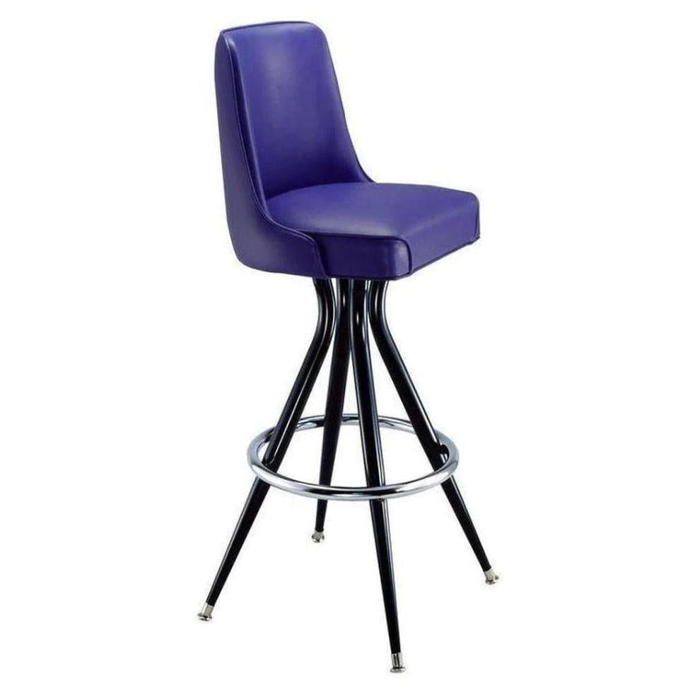 Bar stool 2280 with padded bucket seat