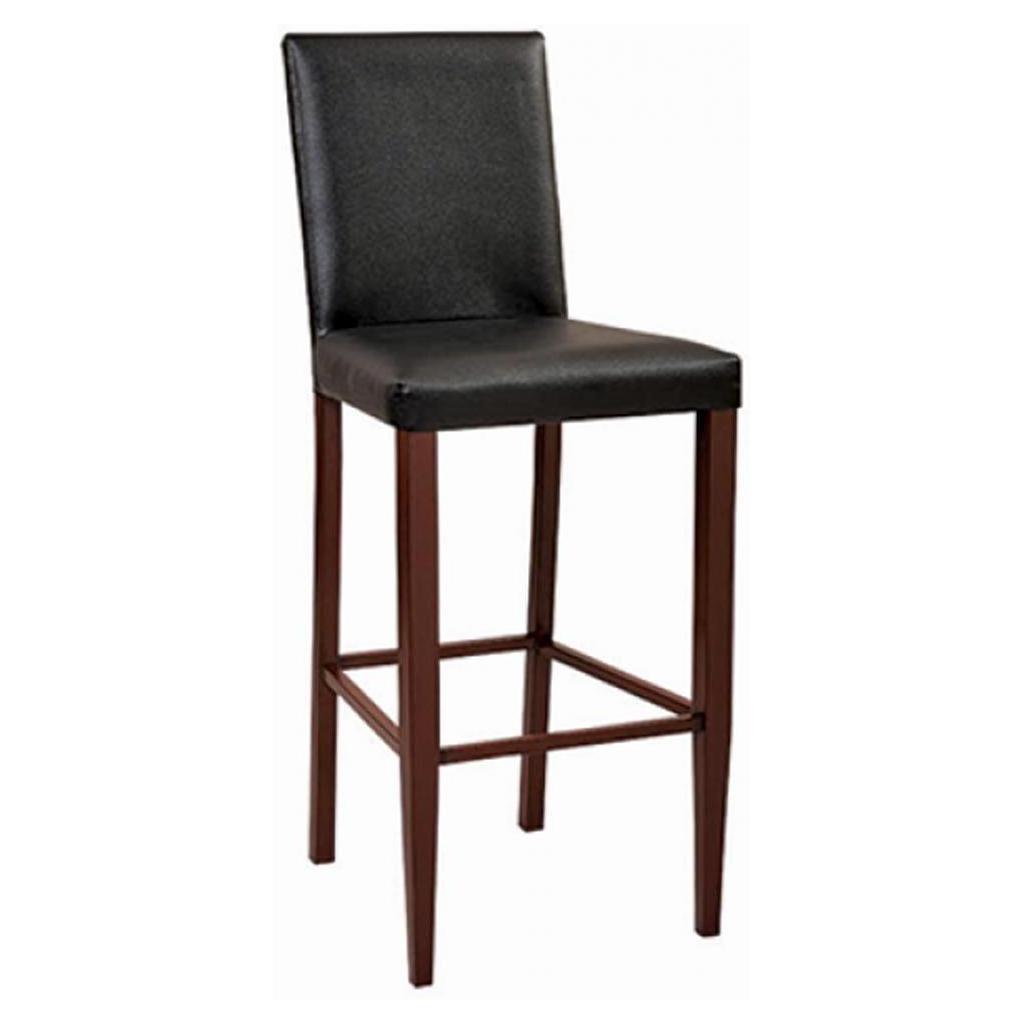 Bar stool Silhouette in metal