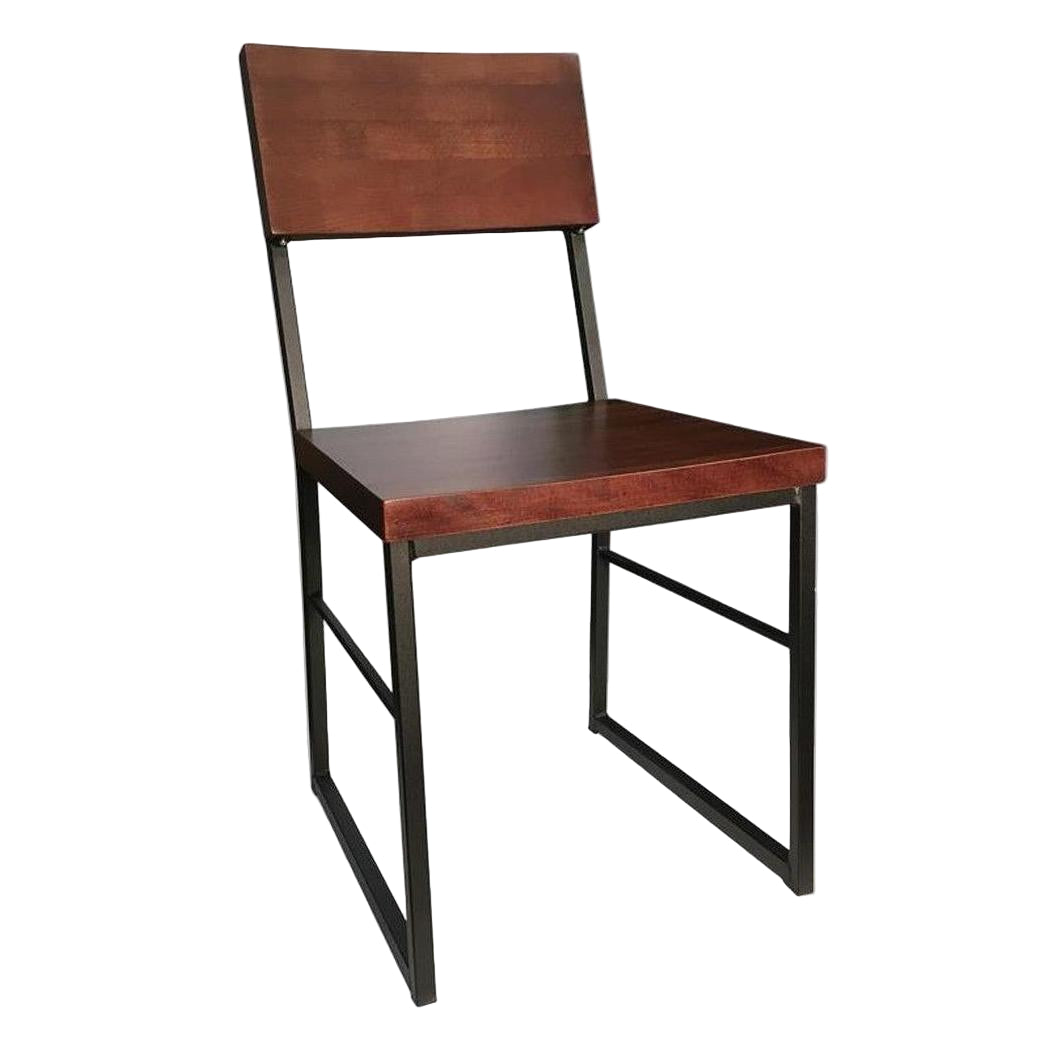 Industrial welded steel ADJI lounge chair