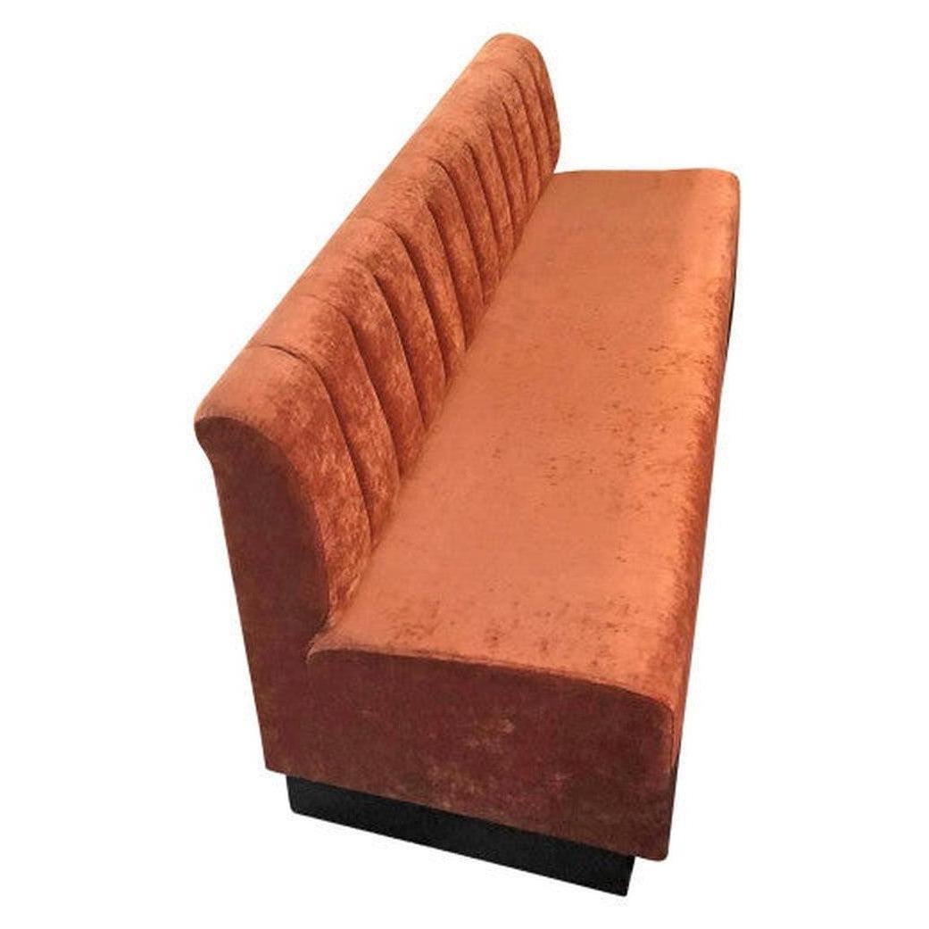 Banquette restaurant ALBANE sur mesure entièrement rembourrée