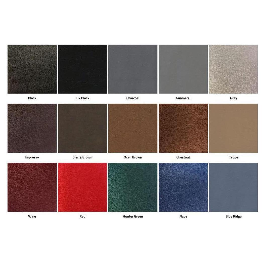 Vinyl upholstered restaurant banquettes SEAMAN