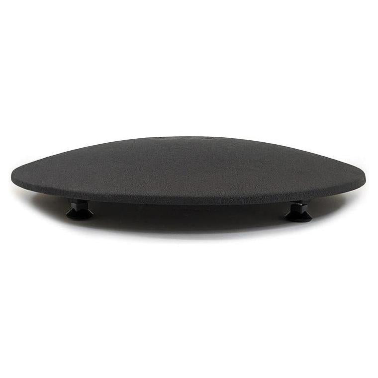 Piètements de table ronds 3000 Series en fonte noire à base dôme