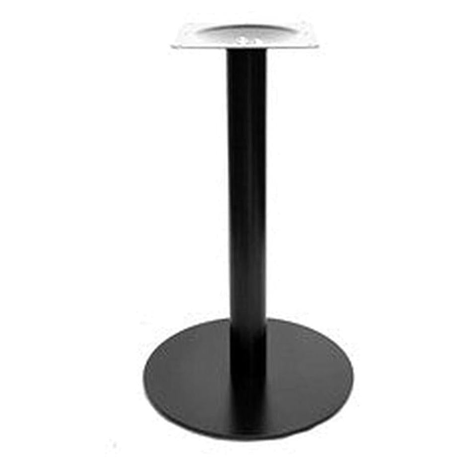 Piètement de table extérieur rond en acier