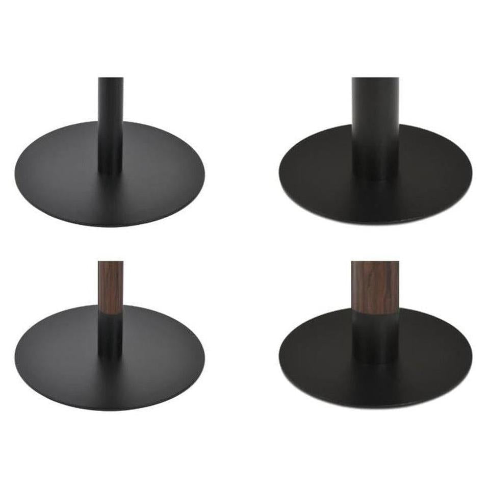 Round modern LAVAL table base with thick dining height