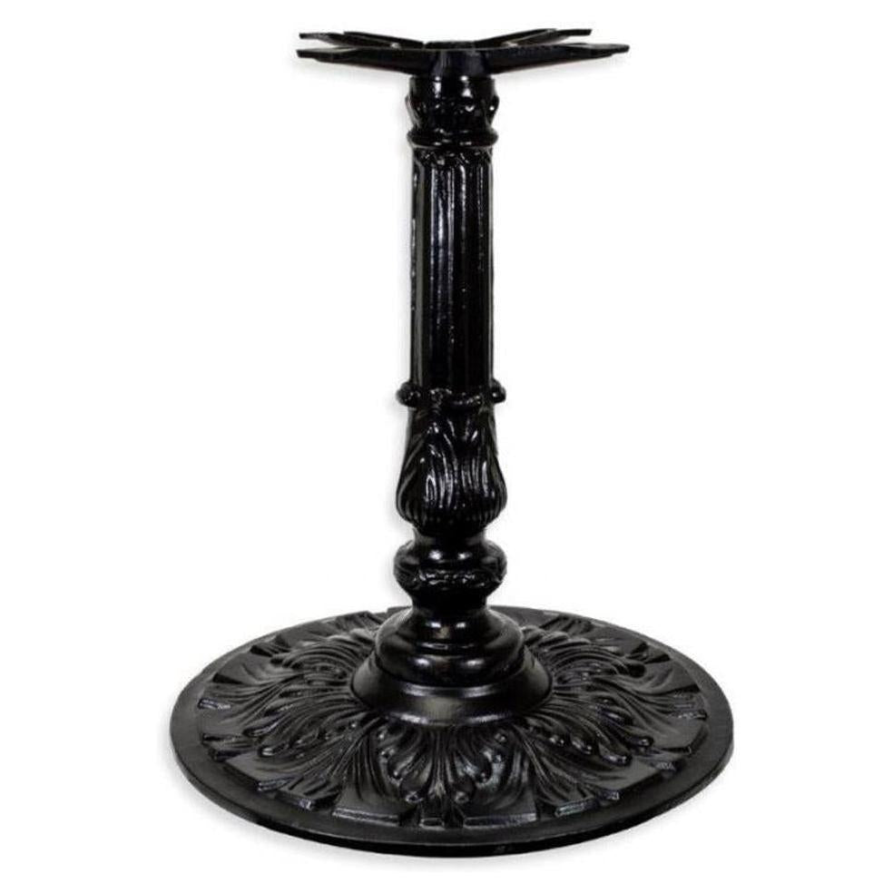 Decorative round table base Sylvia