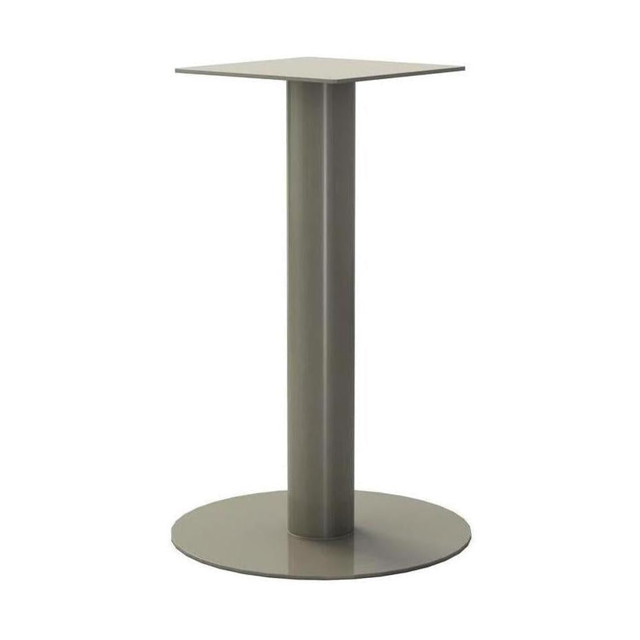Piètement de table rond sur colonne thermolaquée Ø60 cm hauteur repas ou bar