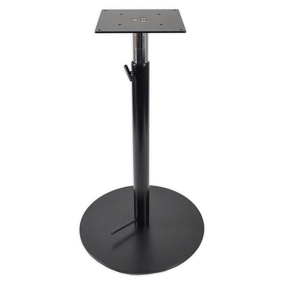 Piètement de table rond Ø53 cm en acier inoxydable réglable