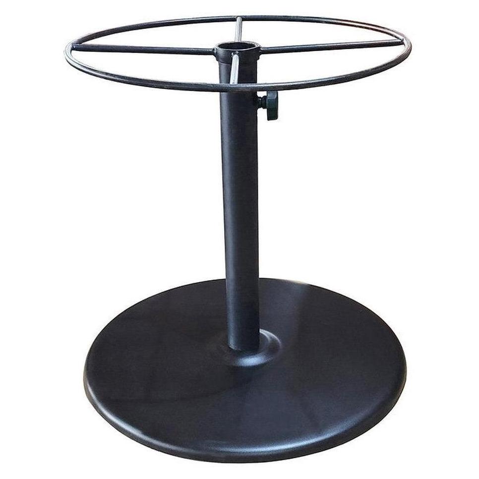 Piètement de table extérieur Spun rond Ø76 cm hauteur repas