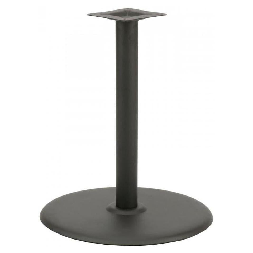 Piètement de table rond Ø76 cm hauteur bar avec colonne 10 cm