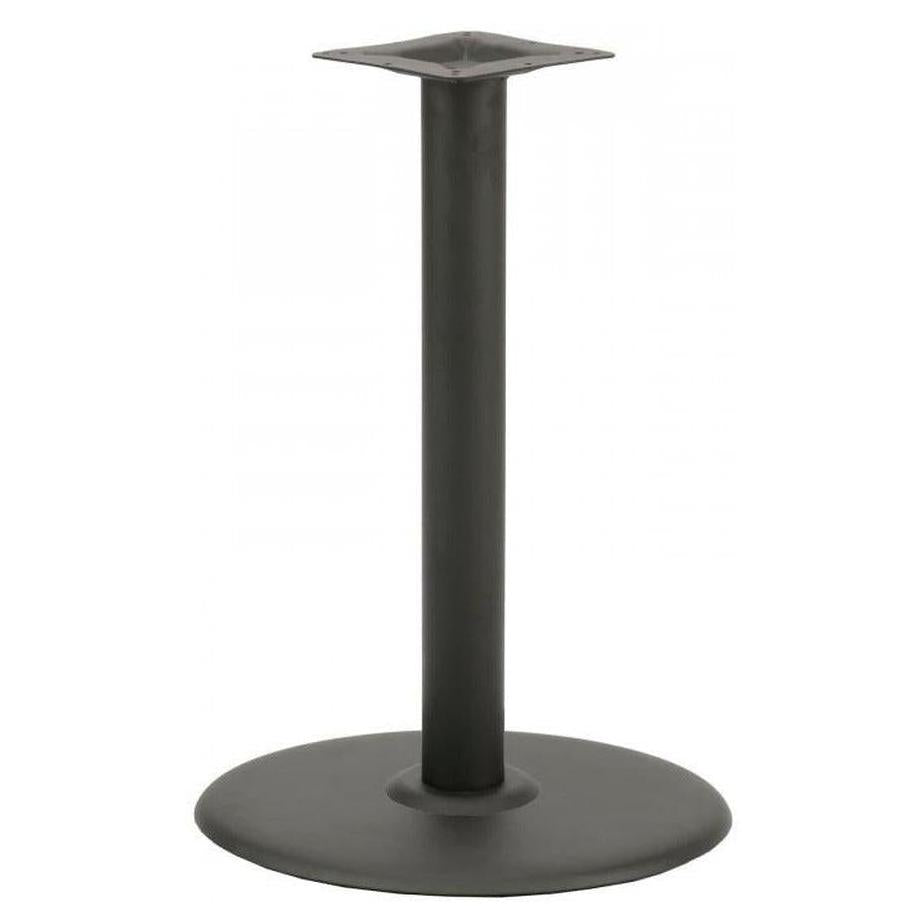 Piètement de table rond Ø61 cm hauteur bar avec colonne 10 cm