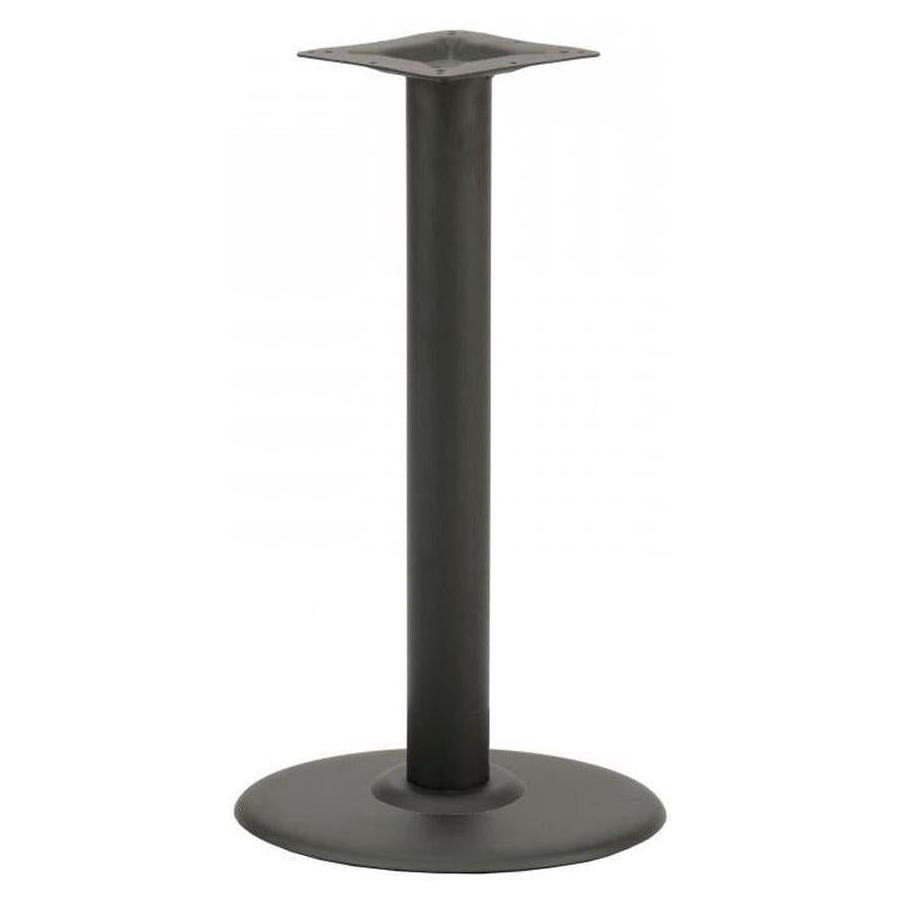 Piètement de table rond Ø46 cm hauteur repas avec colonne 7,6 cm