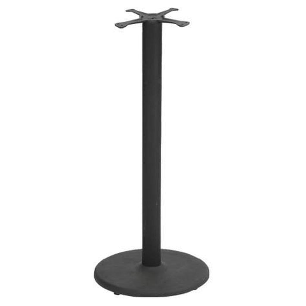 Piètement de table rond Ø46 cm en fonte hauteur bar