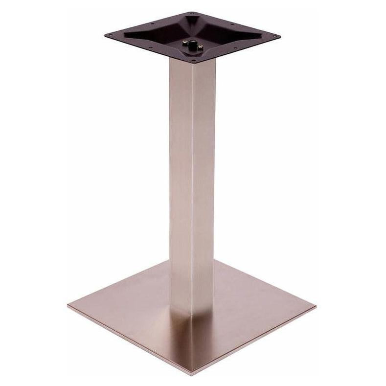 Pied de table carré extérieur Elite – hauteur repas
