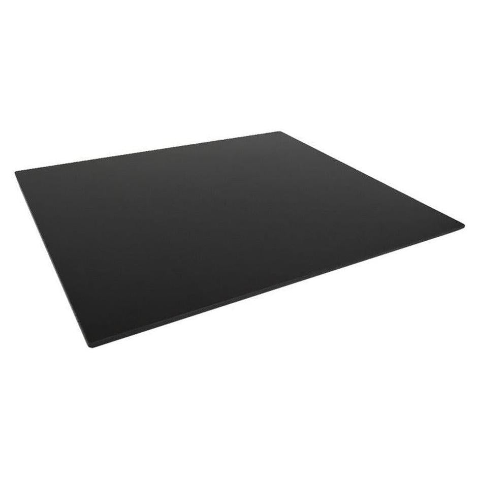 Tabletop in full black sintered stone, thickness 2.2 cm