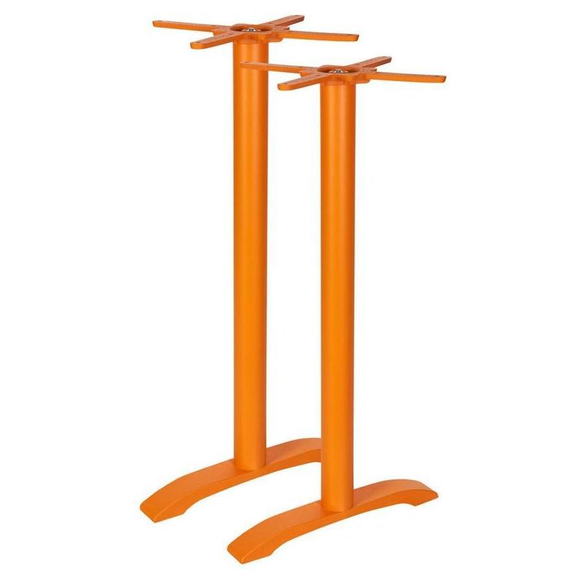 Piètements de table en T extérieur MAXIME – hauteur bar – lot de 2