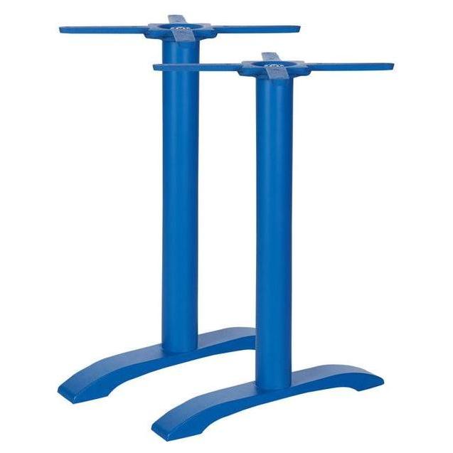 Piètements de table en T extérieur MAXIME – hauteur repas – lot de 2