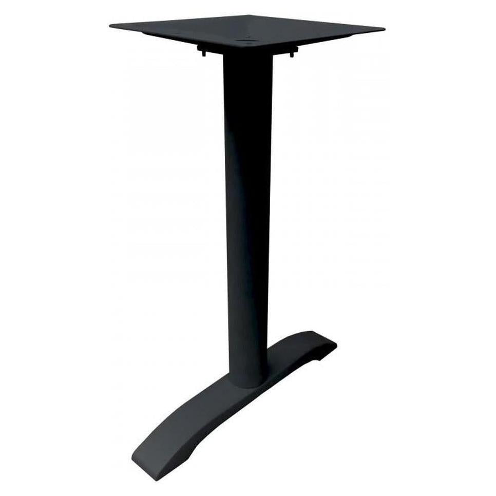Base de mesa en T exterior de aluminio