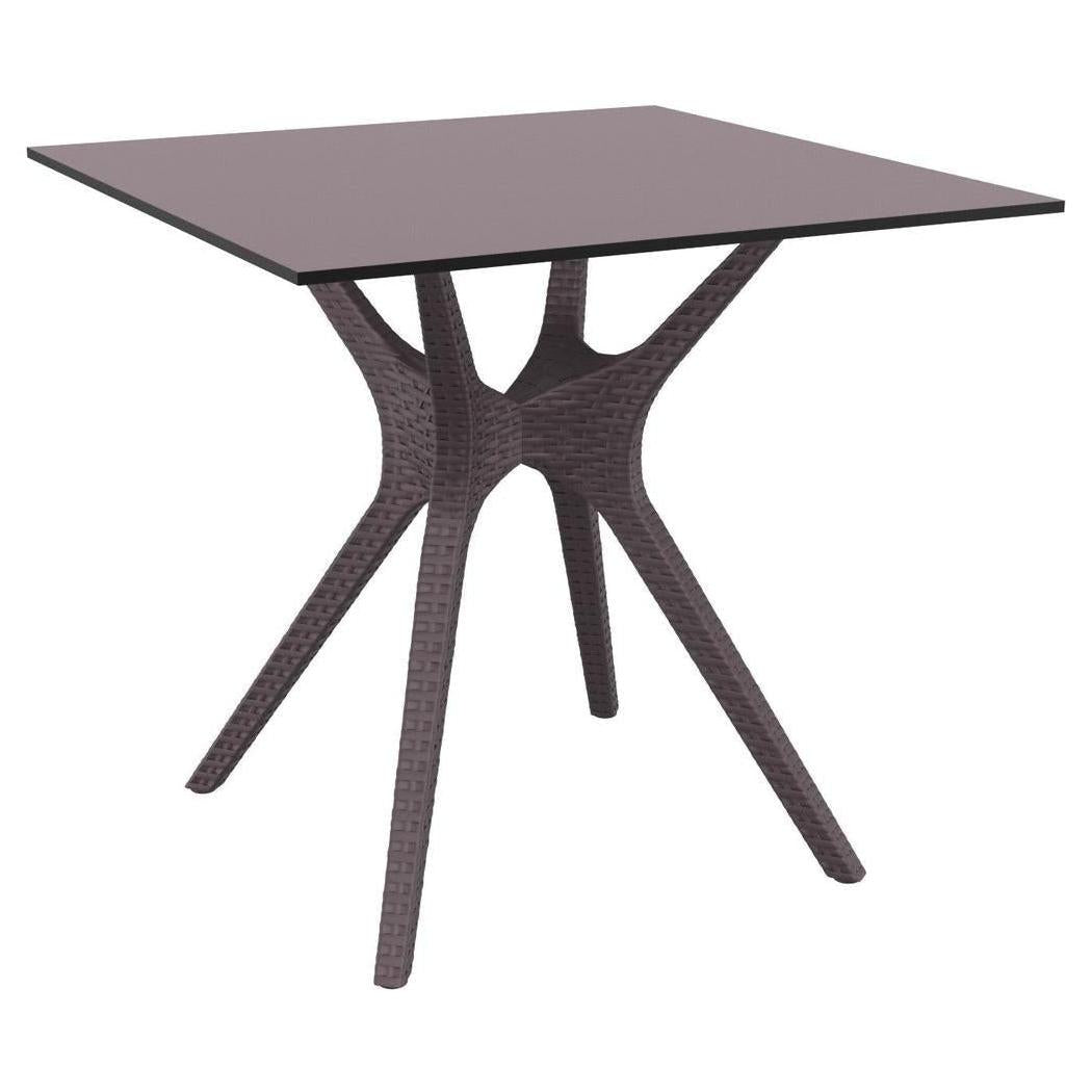 Square outdoor table IBIZA 79 cm