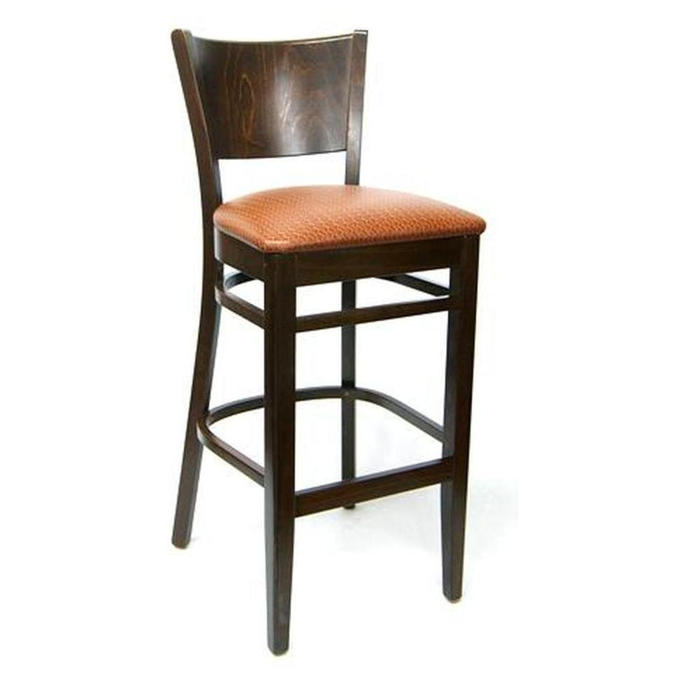 Tabouret de bar personnalisé en hêtre européen