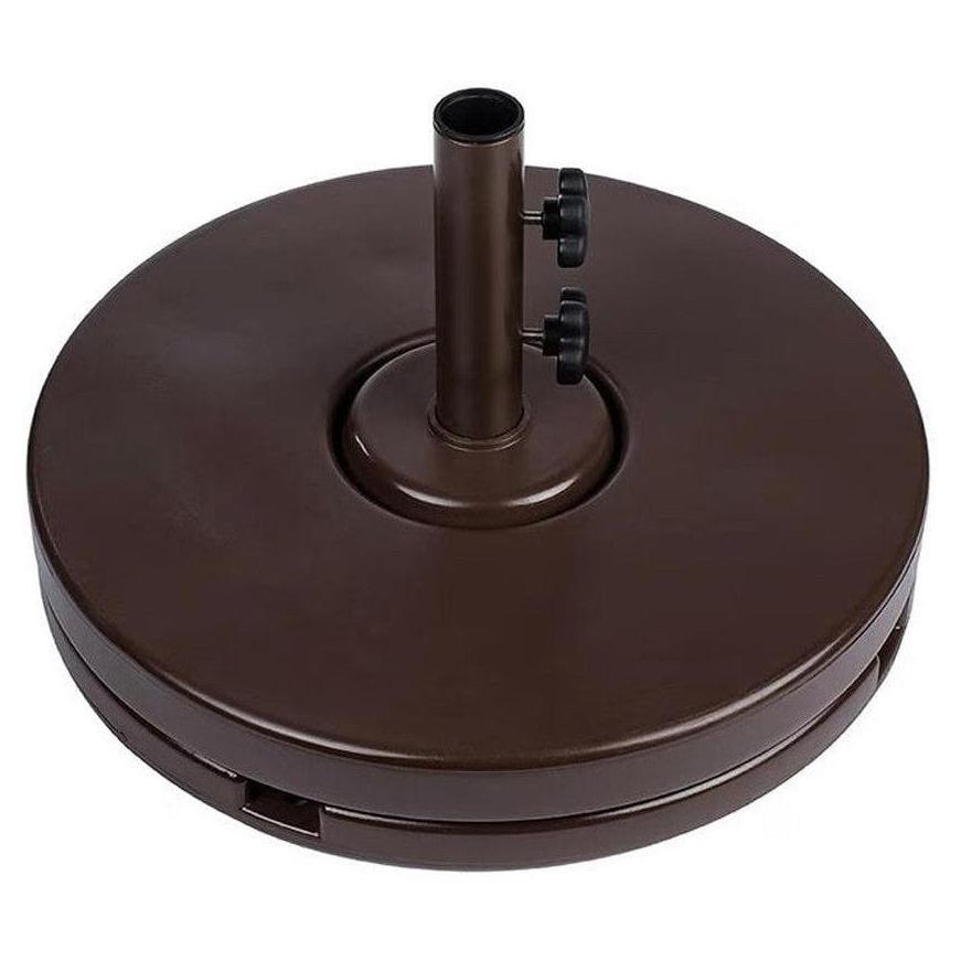 Base de hormigón resinado de 36 kg con opciones de color