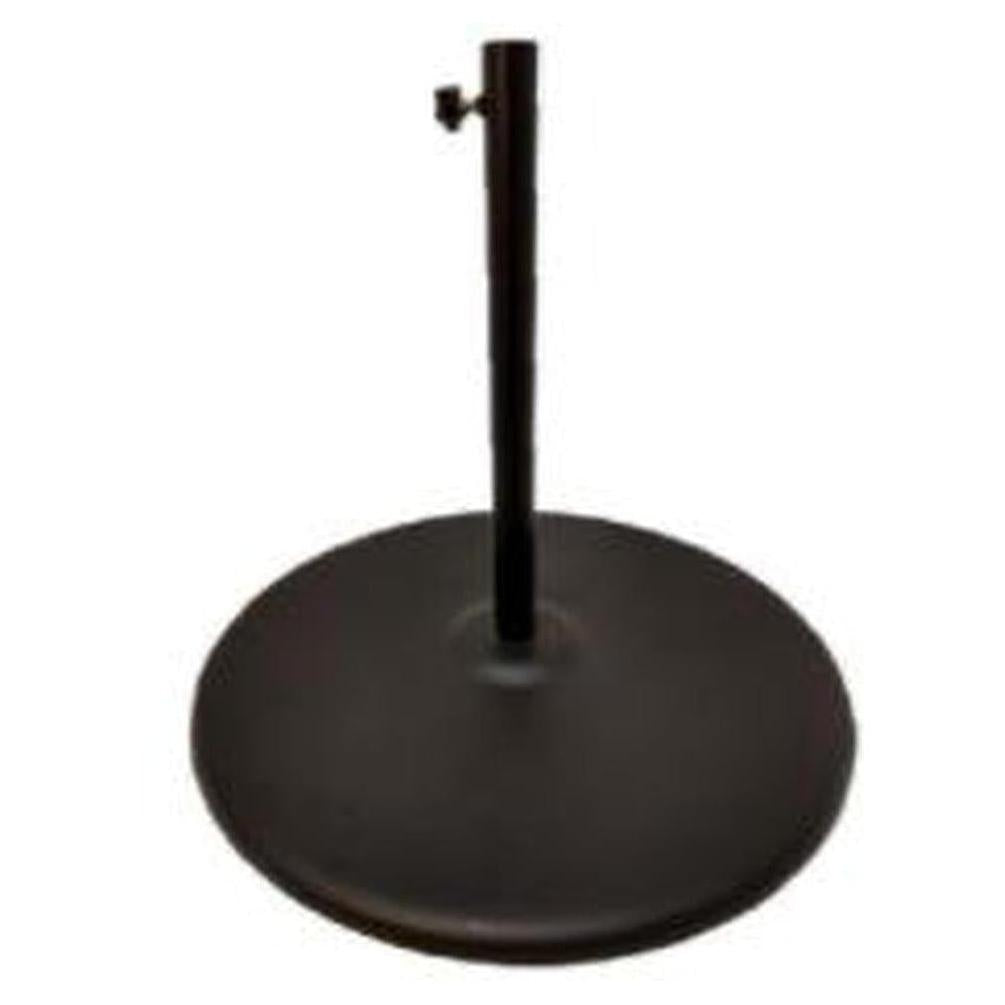 Socle rond extérieur en acier embouti DURAFINISH – noir