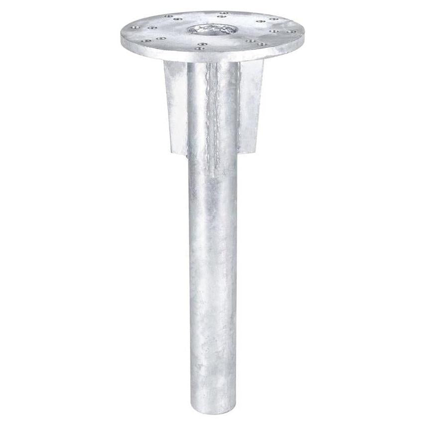 Fixation extérieure enterrée pour parasol à boulonner ou déporté