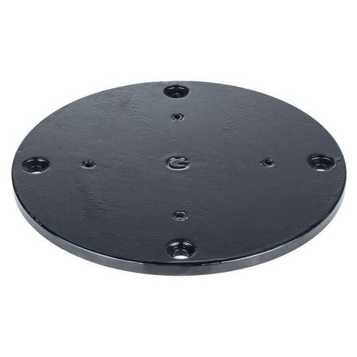 Plaque de fixation terrasse extérieure pour parasol déporté