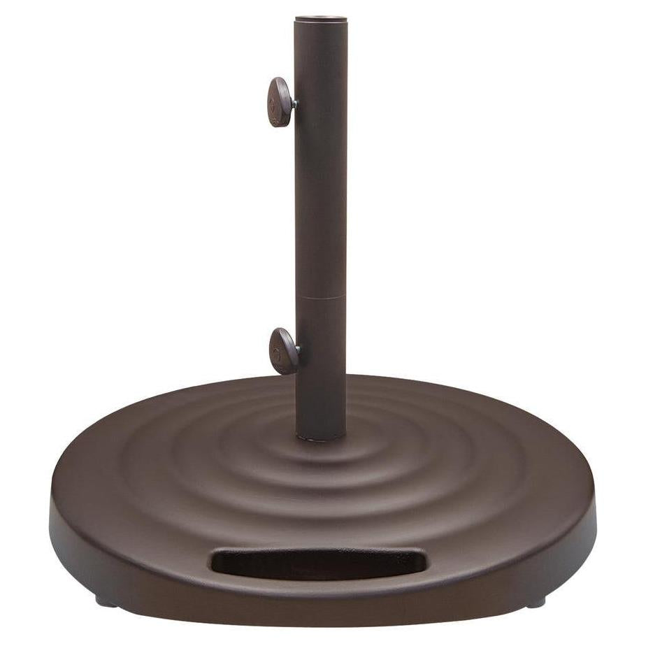 Socle rond aluminium moulé 45 kg avec roulettes pour LIBRA