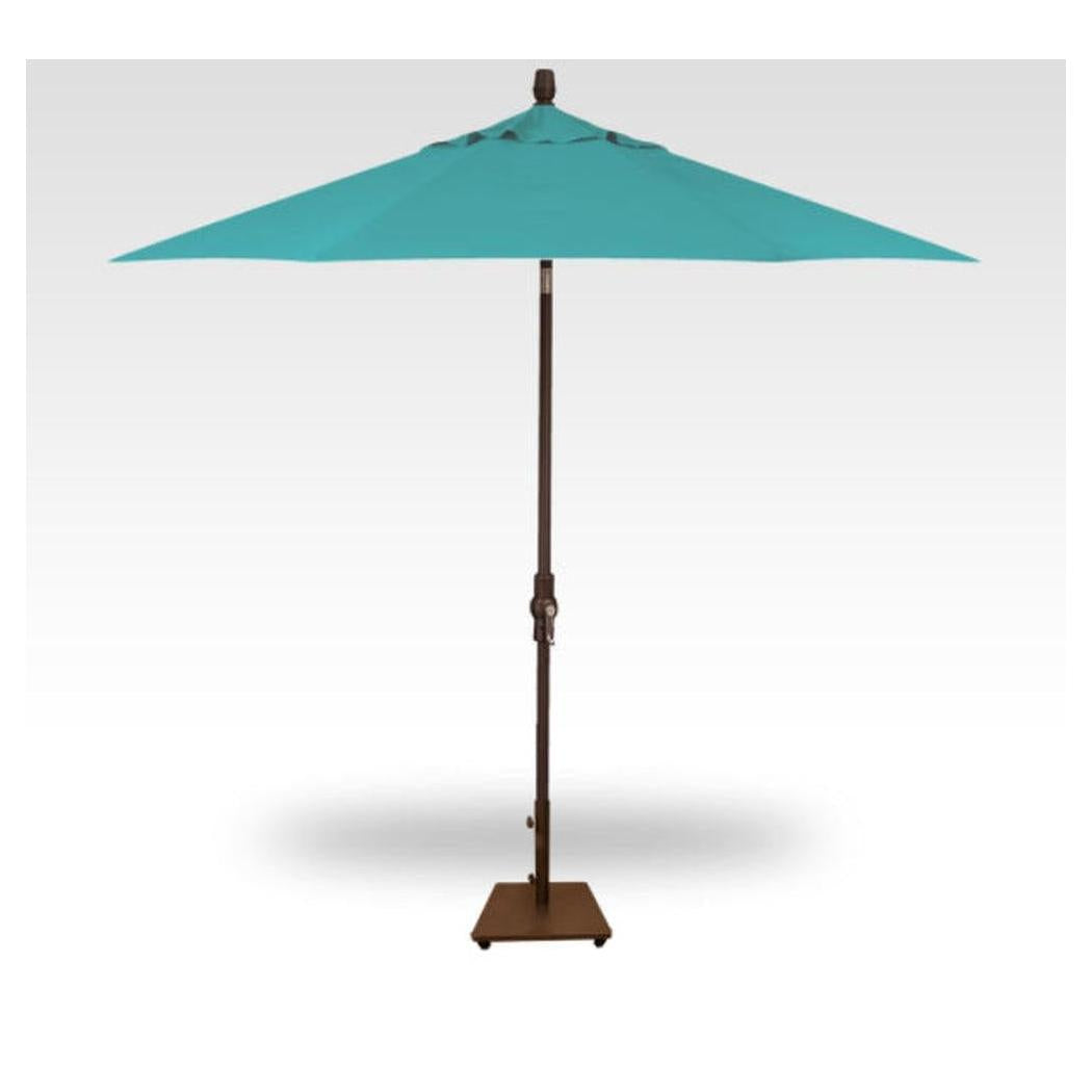 Parasol CARILO 2,75 m double aération avec inclinaison – bronze