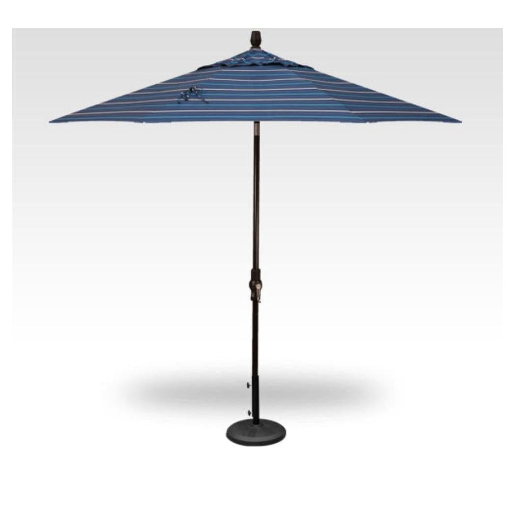 Parasol CARILO 2,75 m double aération avec inclinaison – noir